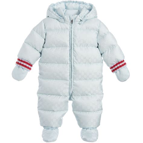 gucci baby grow set|gucci baby snowsuit.